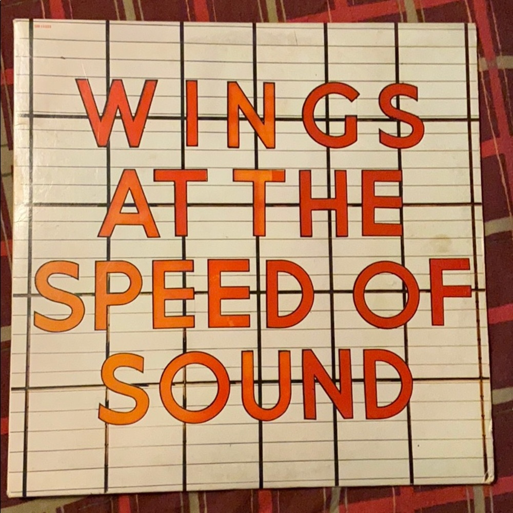 Wings At The Speed Of Sound Vinyl